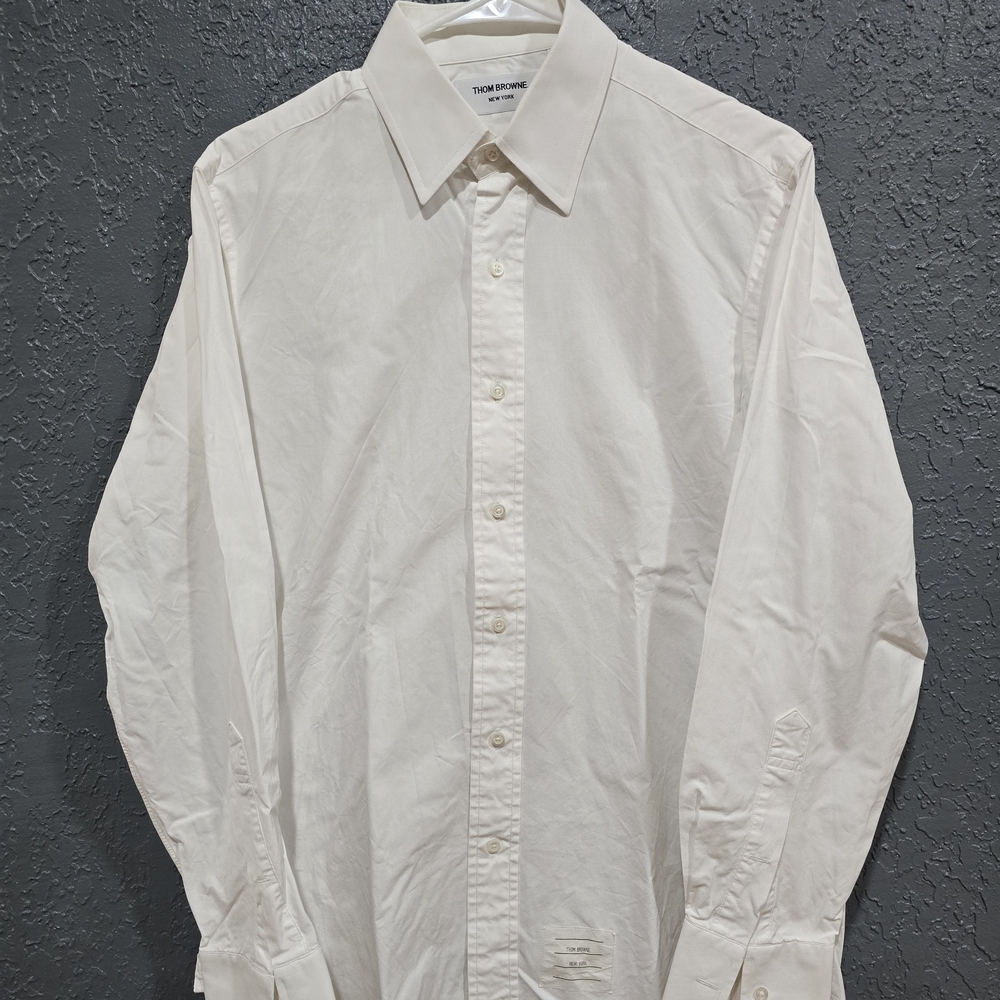 Thom Browne Point Collar Shirt